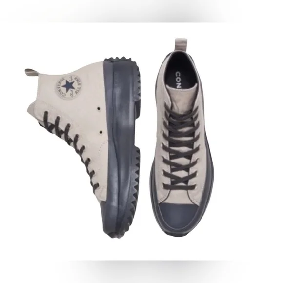 Converse Unisex High-Top Sneakers - Gray - Picture 5 of 8